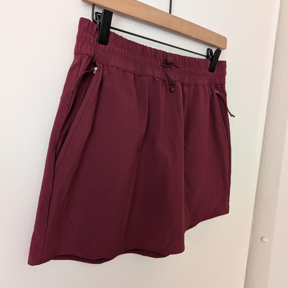 Athleta Womens Small Burgundy Athletic Skirt Activewear Athleisure Golf Tennis - Picture 2 of 6